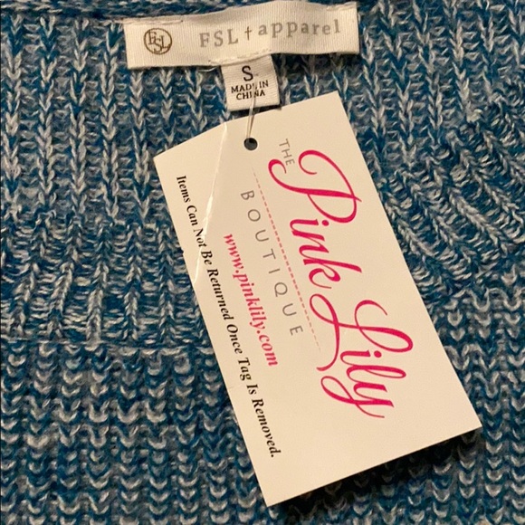 Pink Lily Sweater - Picture 3 of 4